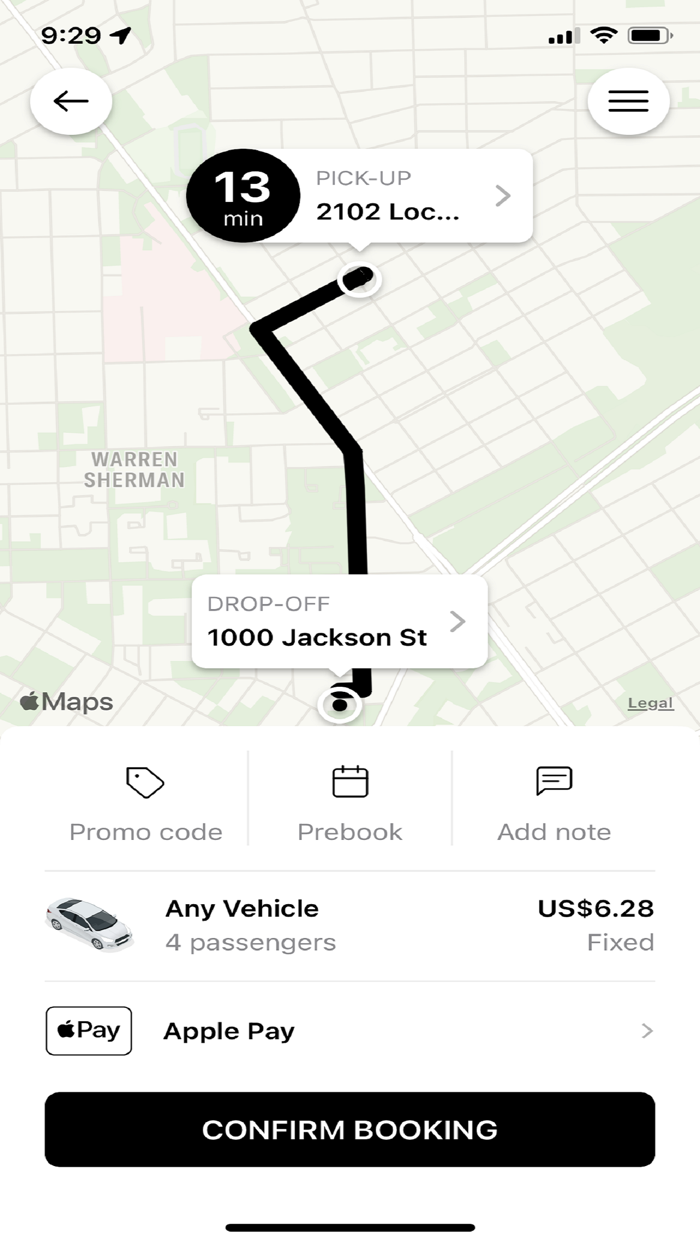 Black and White Transportation