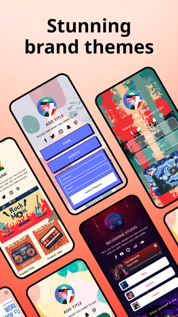 Linkbio - Link in bio builder