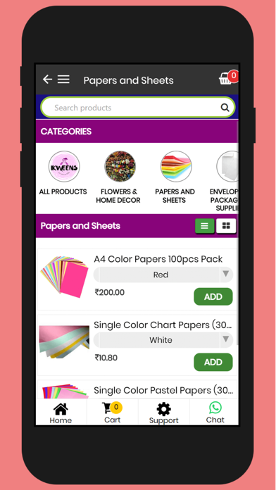 Ikweens Wholesale Stationery Screenshot