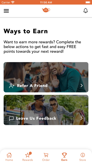Crepes Tea House Rewards Screenshot