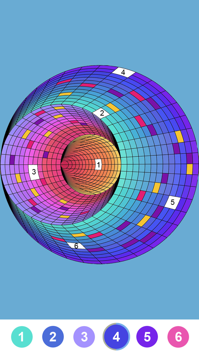 Fancy Color - Paint by Number