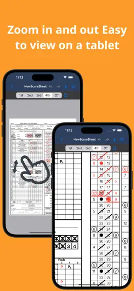 Game screenshot バスケットスコアシート　〜デジタルスコアシート〜 mod apk