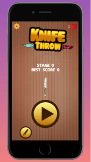 How to cancel & delete knife throw cut apple 4