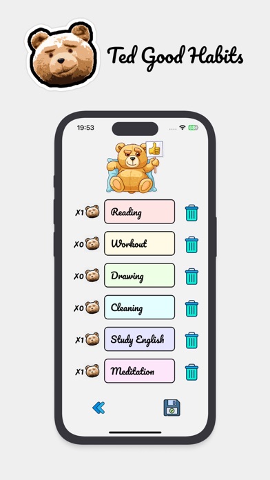 Screenshot #3 pour Ted Good Habits