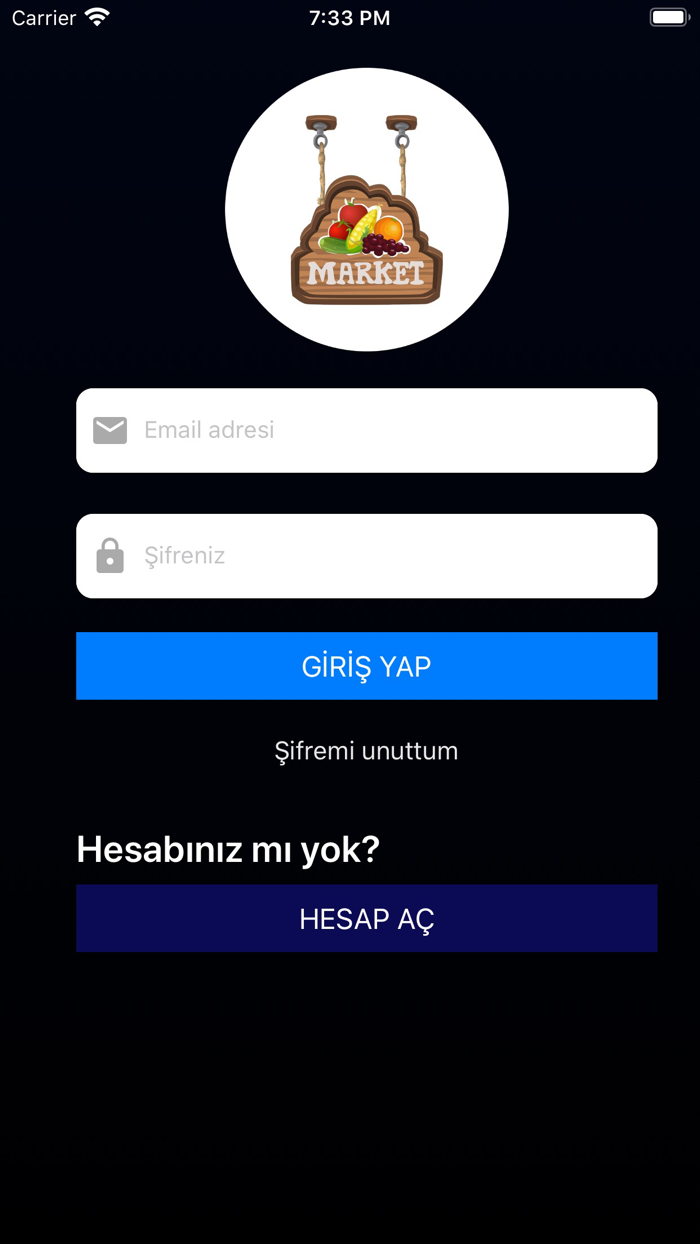 KAPMAR - Market Sipariş