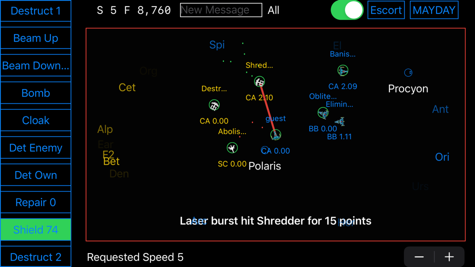 #1. Netrek (macOS) 由: David Root