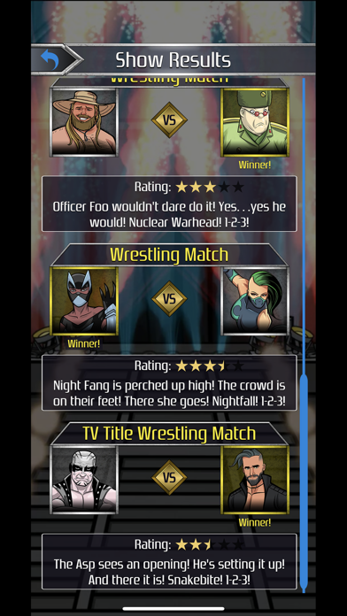 Modern Mania Wrestling GM Screenshot