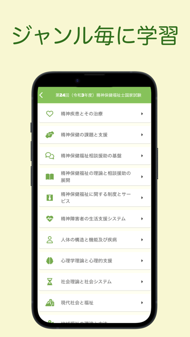 精神保健福祉士国家試験 過去問アプリ 〜精神保健福祉士〜のおすすめ画像3
