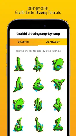 Game screenshot Graffiti Drawing Tutorials apk