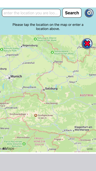 Postal Codes International Screenshot