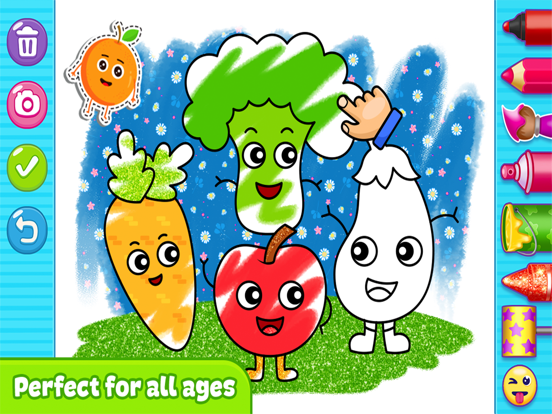 Screenshot #5 pour Glitter Coloring For Kids