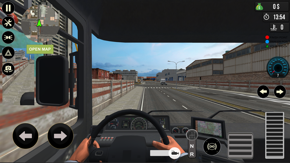 #1. Truck Transport Game (iOS) By: Meriç İnternet Teknolojileri A.Ş.