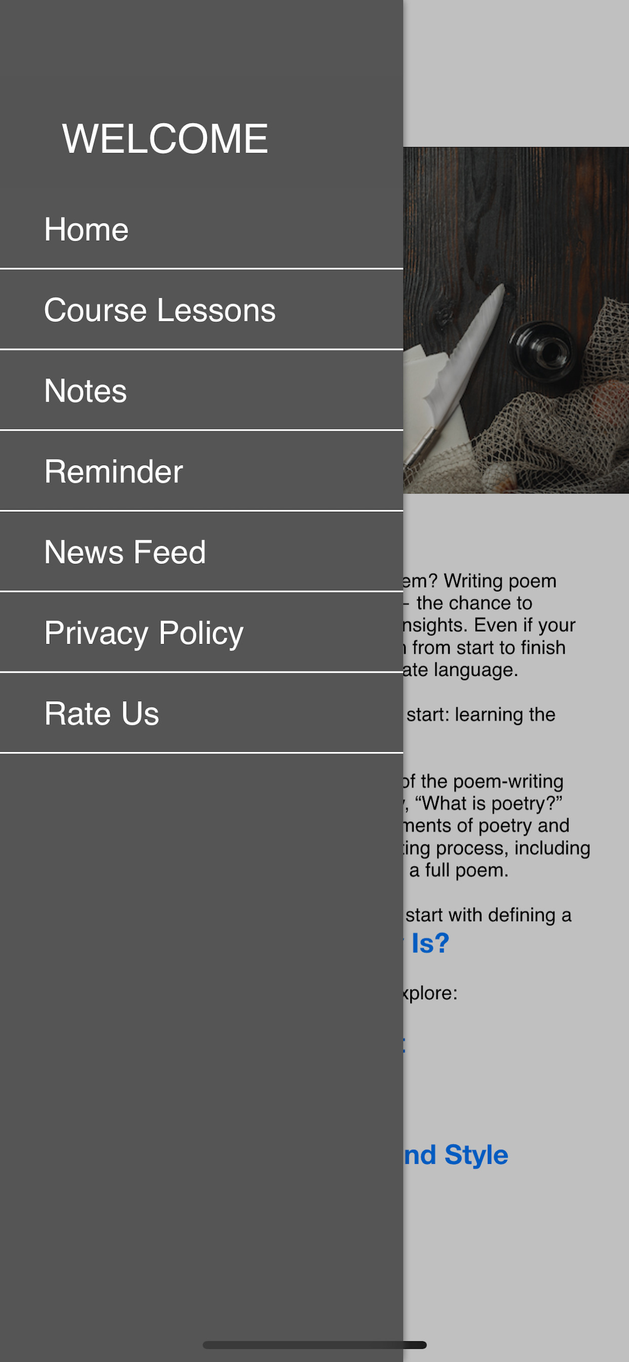Poetry - Poem Writing Guide