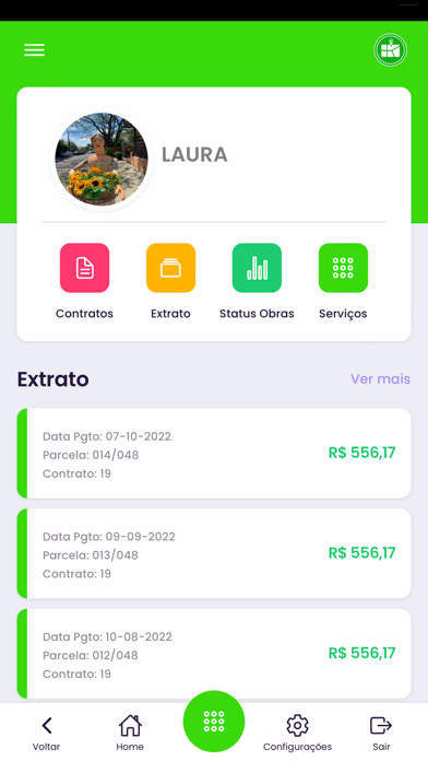 App screenshot