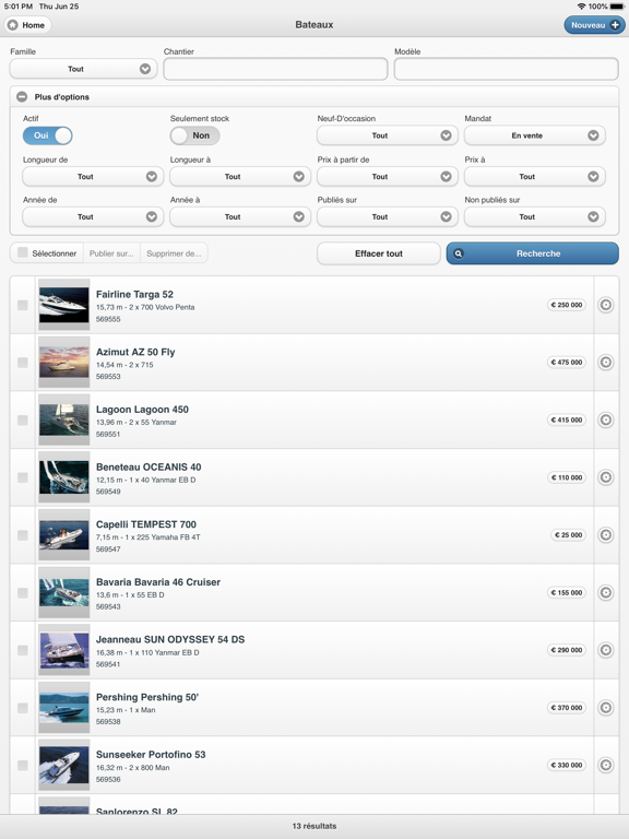 Screenshot #6 pour Yachts For Sale