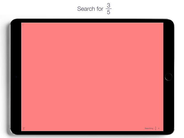 Multi-touch Fractions