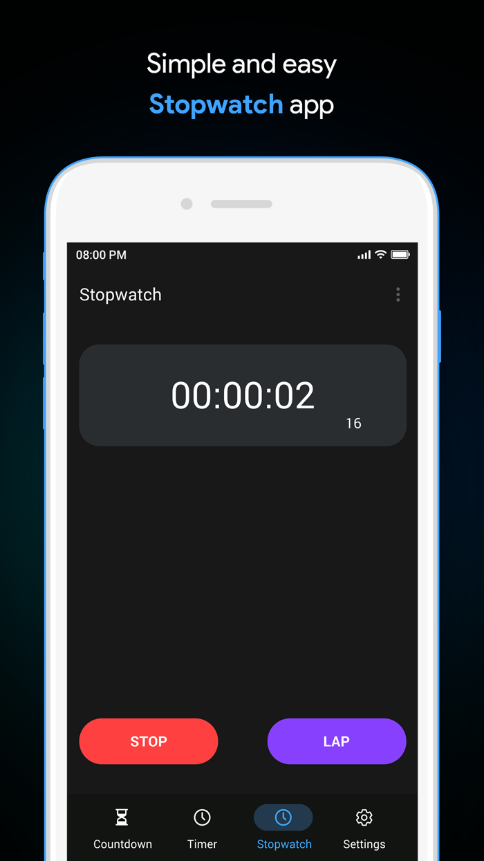 Countdown  Stopwatch and Timer