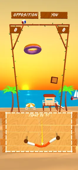 Game screenshot Bouncy Beach - Hoop Game apk