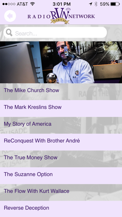 The Veritas Radio Network App screenshot 2