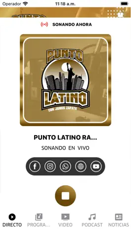 Game screenshot Punto Latino Radio hack