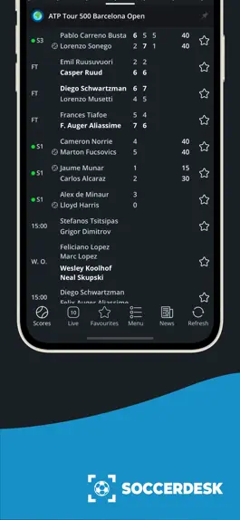 Game screenshot Livescore by SoccerDesk apk