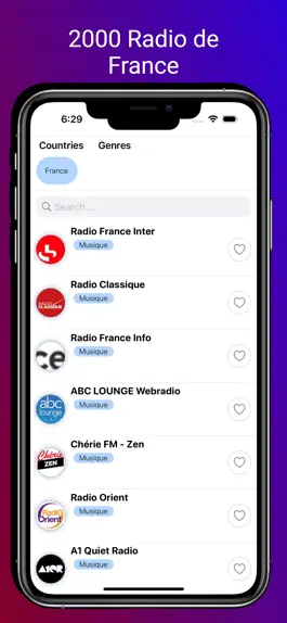 Game screenshot Radios Françaises en Direct FM mod apk