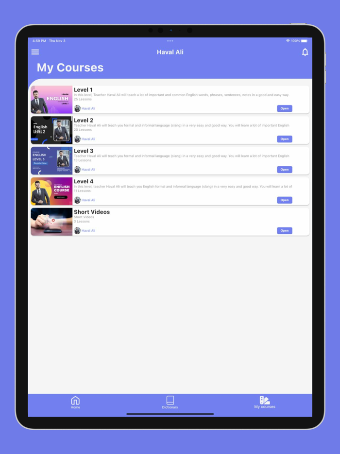 Haval Ali - English Tutor