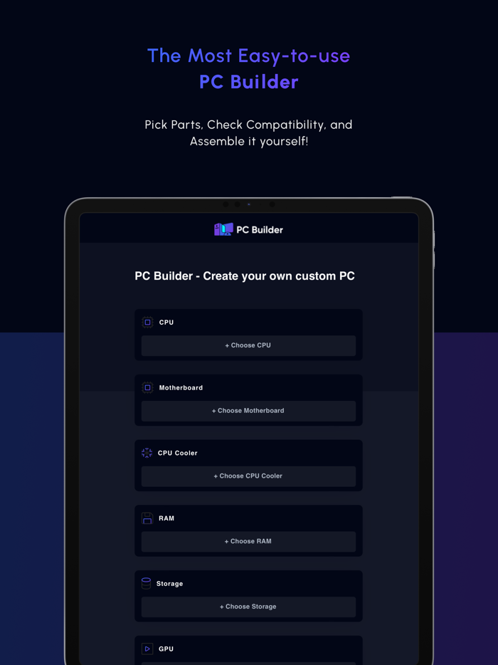 PC Builder and Part Picker Pro