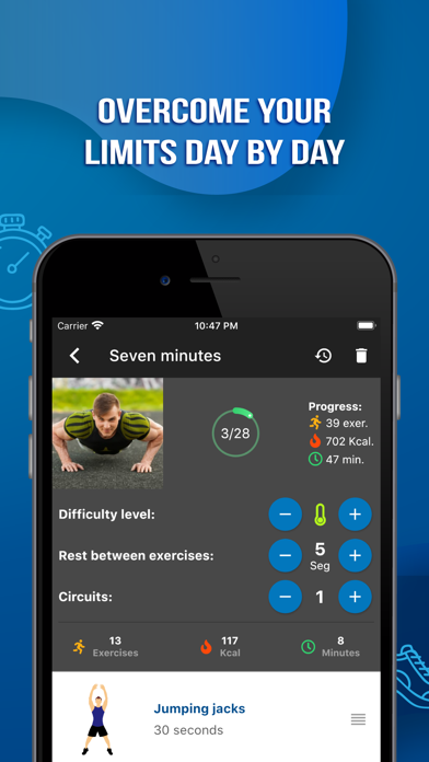 My Personal Fitness Trainer Screenshot