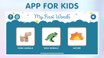 First Words App Screenshot