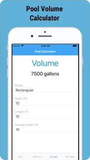 pool-calculator iphone screenshot 4