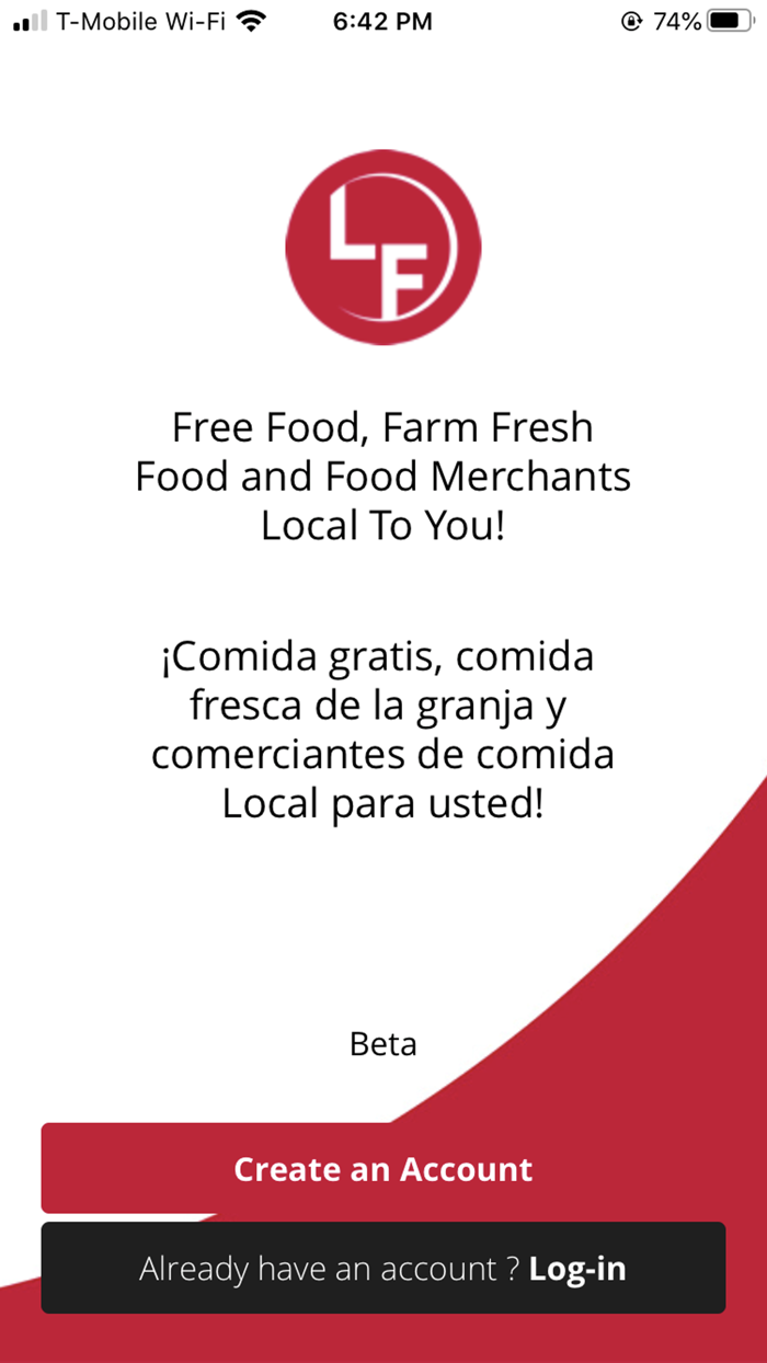 LocalFoods App