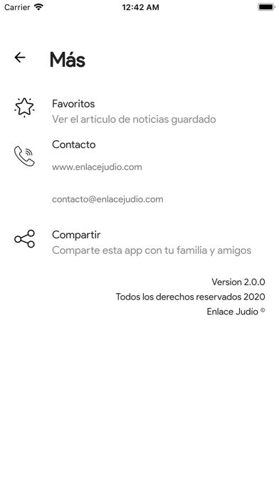 Enlace Judío Screenshot