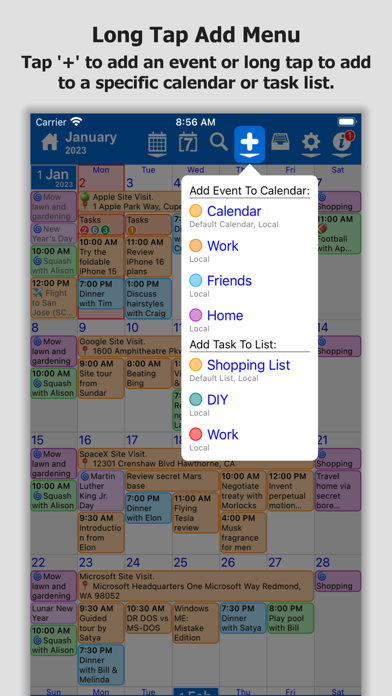 Calendar Widget & Planner Screenshot