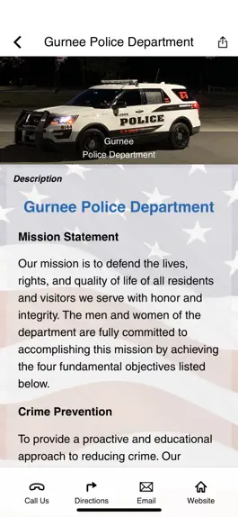 Game screenshot Gurnee Police Department apk
