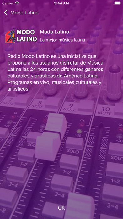 Modo Latino Screenshot