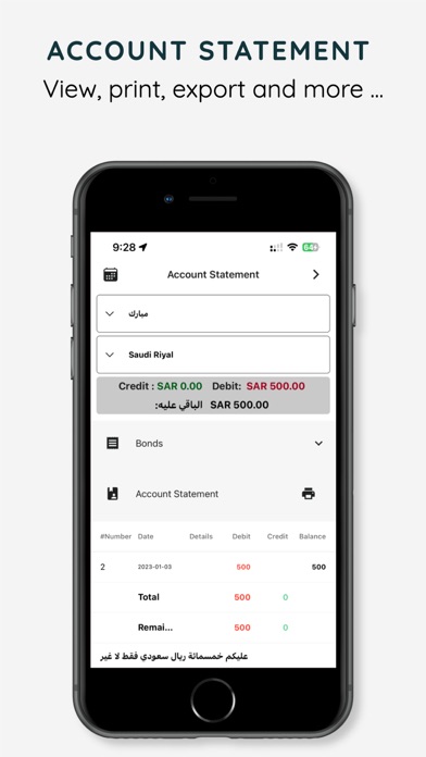 Digital accountant Screenshot