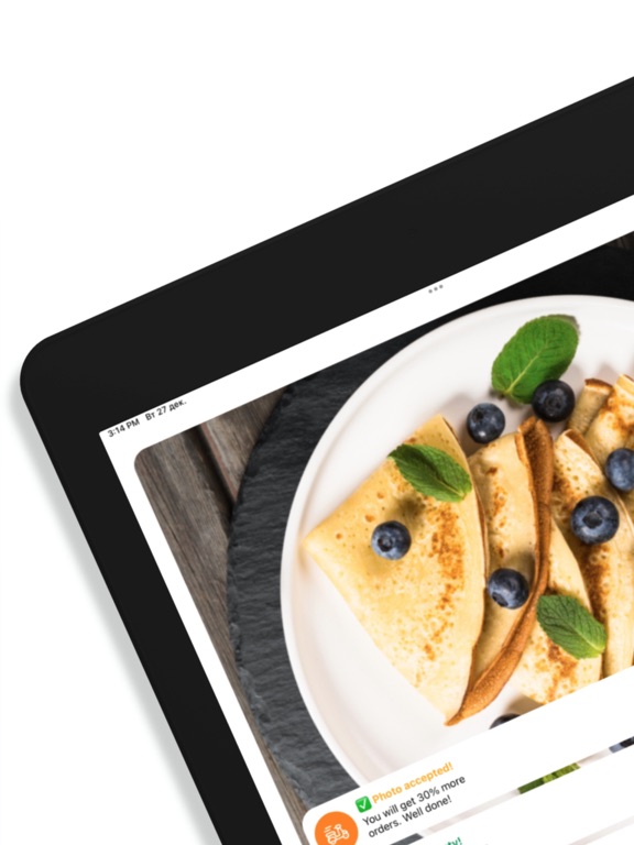 Food App camera & photo editor iPad screenshot 7 - Photo & Video app