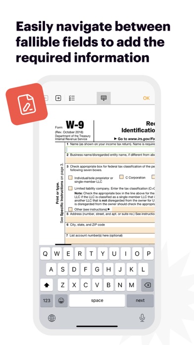 Form Filler: fill & sign forms Screenshot