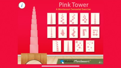 Pink Tower - Montessori Mathのおすすめ画像1