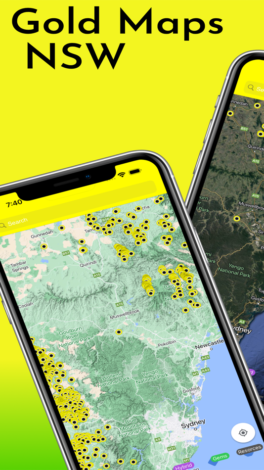 #1. Gold Maps NSW (iOS) 由: Nathan Jones (Australia)