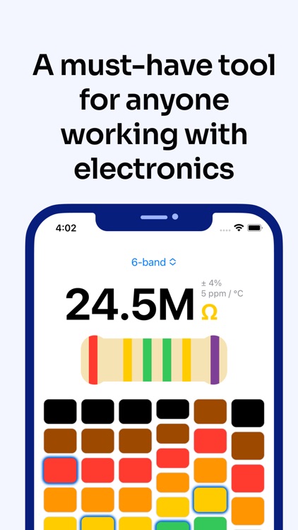 Resistor Color Band Calculator