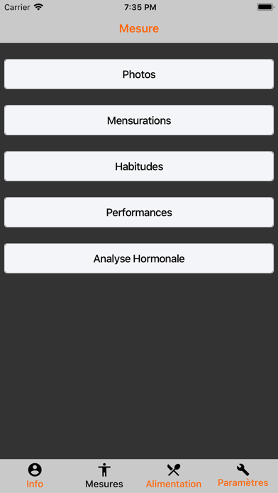 Healthy Perf Screenshot