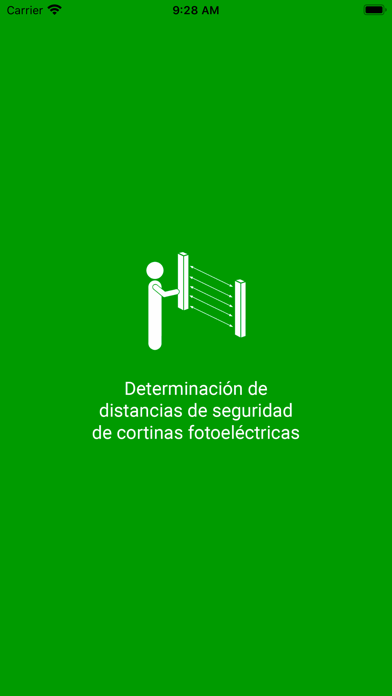 Cortinas Fotoeléctricas (DSCF) Screenshot