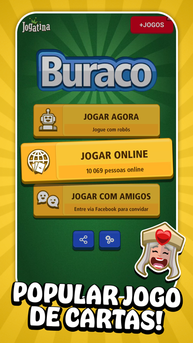 Screenshot #1 pour Buraco Jogatina: Jogo de Carta