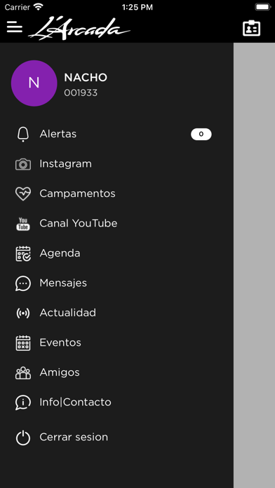 Fundación L’Arcada Screenshot