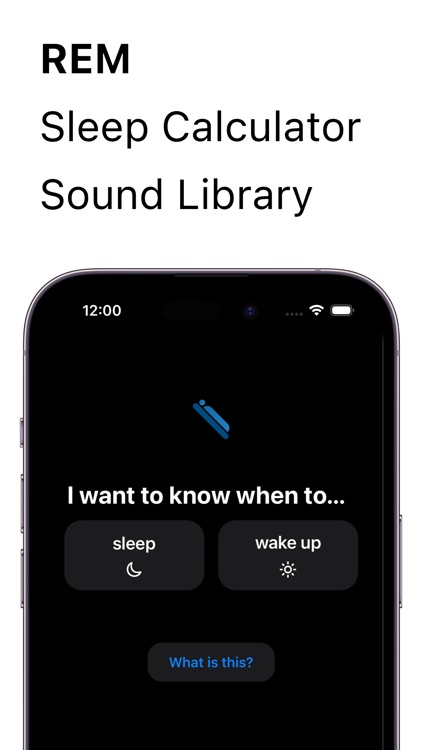 REM Sleep Calculator & Sounds