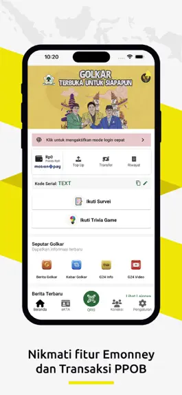 Game screenshot Golkar eKTA apk