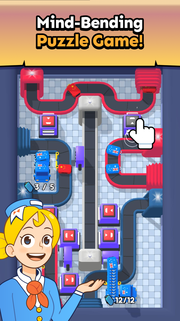 Airport swap Puzzle game