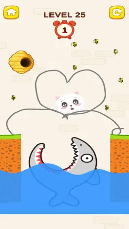 Game screenshot Draw To Save - Rescue Cat apk